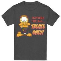 garfield camiseta treats only para hombre