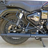 silenciador de escape royal enfield bullet 350 abs mass classic