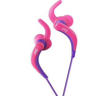 JVC HA-ETX30-P-E Headphones - Pink, Pink