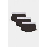 dsquared boxer dcx310060 - 3-pack trunk-001 black para hombre