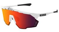 gafas scicon aeroshade k unken negro brillante   rojo espejo