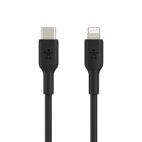 belkin boost charge cable usb-c a lightning con certificacion mfi 1m negro