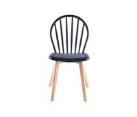 silla de cocina laura color negro - conforama