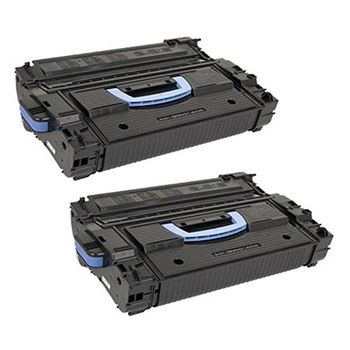 Compatible Multipack HP LaserJet 9000hns Printer Toner Cartridges (2 Pack) -C8543X