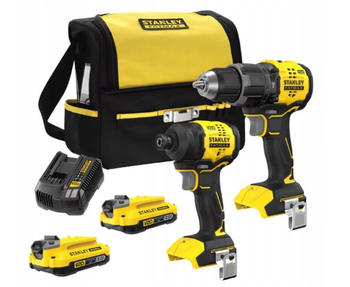 Stanley zestaw v20 (sfmcd716, sfmcd811) 2x2,0ah pro-stack bl