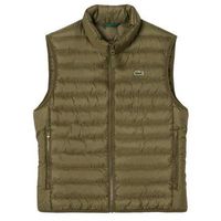 chaleco lacoste puffer verde kaki