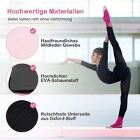 barra de equilibrio de 210 cm barra de gimnasia barra de gimnasia plegable barra de equilibrio antideslizante hasta 73 kg rosa
