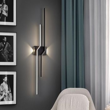Aplique de pared led zigzag (26w)