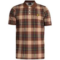 lyle  scott polo polo de tartan integral para hombre