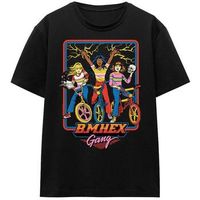 steven rhodes camiseta bmhex gang para mujer