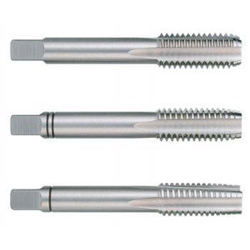 Juego De 3 Machos Para Roscar A Mano Unc ~ Din 352 Hss Rectificados Con Rosca 9/16 Ruko 246916unc