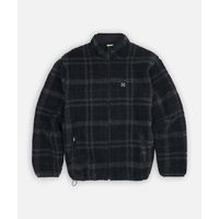 oxbow polar polaire zippee plaid para hombre