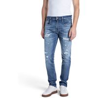 replay jeans anbass slim-fit jeans para hombre