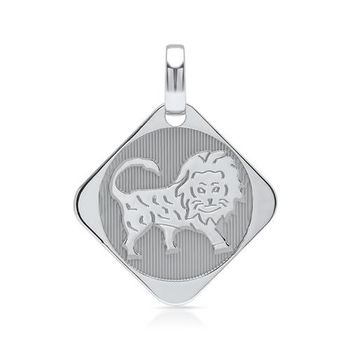 Colgante de plata 925 zodiaco leo