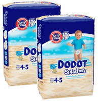 dodot panales banador splashers t4 9-15 kg 2x11 uds