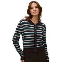 aware chaqueta de punto noos polo dulce - chocolate para mujer