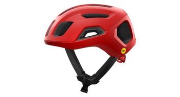 Casco de carretera poc ventral air mips rojo
