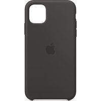 iphone 11 silicone case - black black