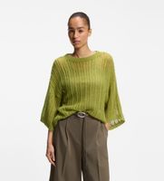 boss para mujer 50566519 jersey frug verde xs casual ganchillo manga larga