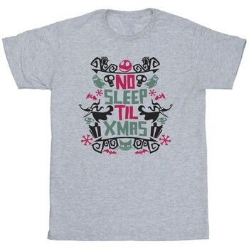 Disney Camiseta The Nightmare Before Christmas No Sleep Til Xmas para hombre