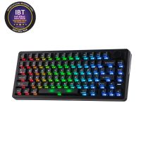 teclado gaming inalambrico epomaker he75 v2 75 ansi us layout tri-modo con efecto hall actuacion ajustable de 0005mmdisparo rapido
