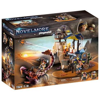 Playmobil base secreta del escorpión Novelmore Sal'ahari Sands (71024)