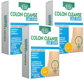 ESI Colon Cleanse Lax Flor 3x30 Cápsulas