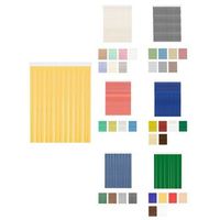 jardin202 - cortinas de exterior impermeables r cortinas antimoscas para terrazas y porche  140 x 240 cm diana - amarilla  140 x 240 cm diana - amarillajardin202