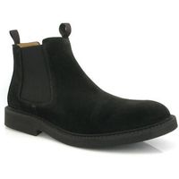 atlanta mocassin botines botas chelsea en piel de ante para hombre