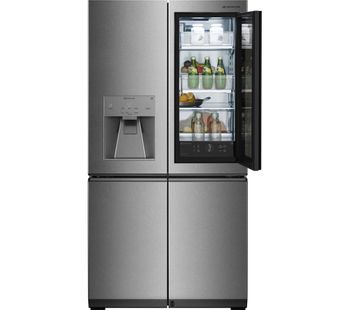 LG Signature LSR100 Smart 60/40 Fridge Freezer - Stainless Steel, Stainless Steel
