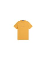camiseta fred perry embroidered amarillo hombre