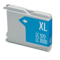inkpro cartucho de tinta compatible con brother lc970xl1000xl cian