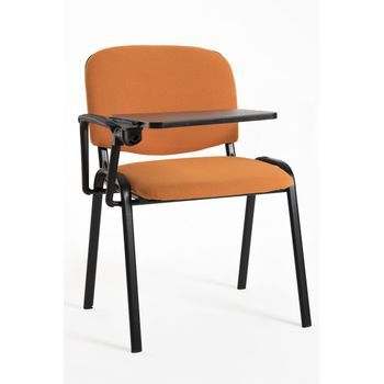 Pack 4 Sillas Ofis Con Pala De Tela 78*47*43 Cm - Naranja