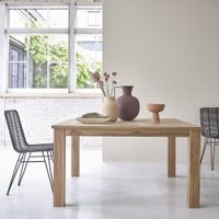 mesa de teca maciza 8 pers