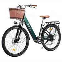 bicicleta electrica cysum cityrun-26 250w 36v10ah 26 neumaticos - verde