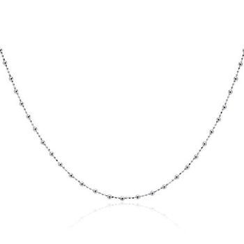 Cadena de bolas de plata 925