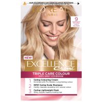 loreal paris excellence creme permanent hair dye various shades - 9 natural light blonde