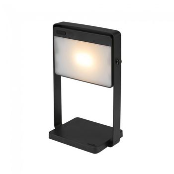 Lámpara portátil recargable led saulio solar (3.5w)