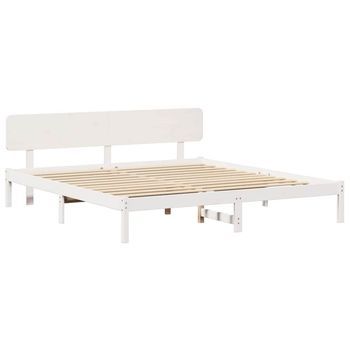 Estructura De Cama Con Cabecera 180 X 200 Cm