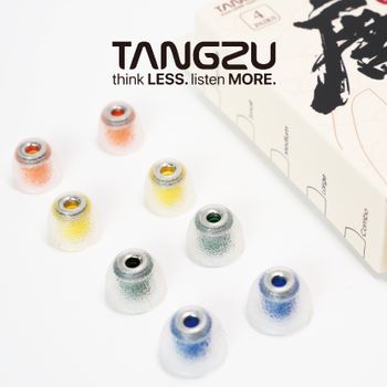 TANGZU Tang Sancai Noble Embouts híbridos de silicona líquida Edición de acero inoxidable