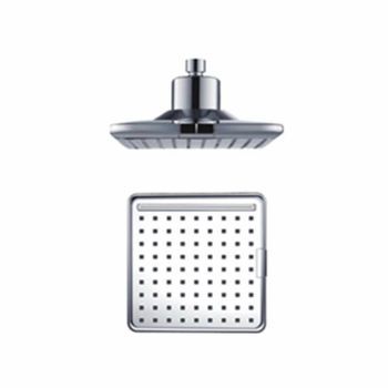 Ducha Mural Cuadrada Con Luz Led Y 2 Jets Sined Soffionedoccia Led 4