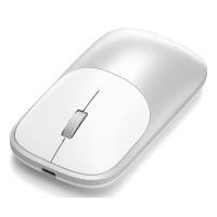raton satechi slim ex bluetooth rf wireless 1200 dpi plata recargable
