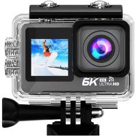 lipa at-m82tr camara deportiva 6k eis ultrahd wifi negra