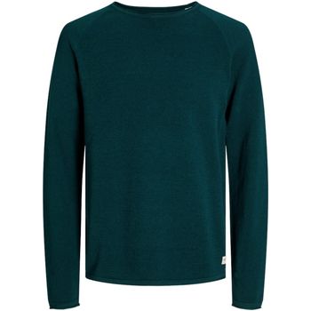 Jack & Jones Jersey 12157321 JJEHILL KNIT CREW NECK NOOS DEEP TEAL TWISTED para hombre