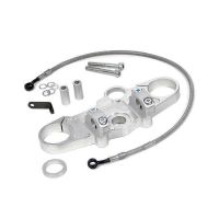 puente de horquilla honda cbr 1100 xx 99- kit de conversion superbike lsl gris