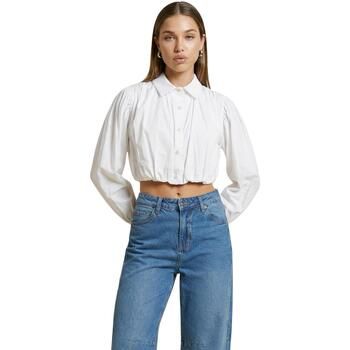 I Am Blusa Camicia Cotone Cropped 25543 para mujer