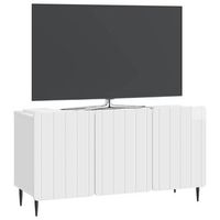 mueble de tv  mueble de salon  gabinete de tv brillante 99 x 345 x 52 cm madera de ingenieria