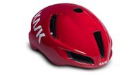 casco de carretera kask utopia y rojo