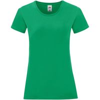 fruit of the loom camiseta iconic para mujer