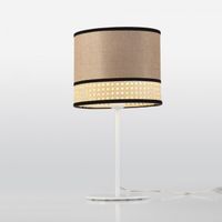 lampara de mesa falenea marron